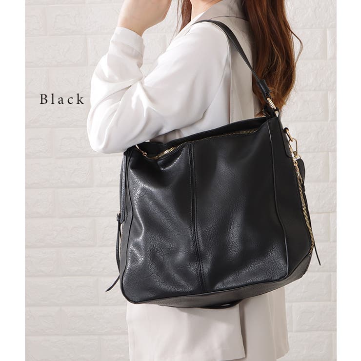 ポーチ付きレザー調2WAYショルダーバッグ レディース 女性 | レースレディース  | 詳細画像3 