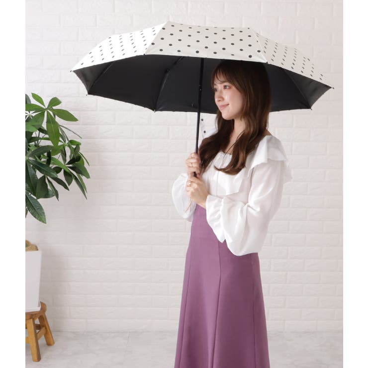 キュートデザイン晴雨兼用折りたたみ傘 レディース アンブレラ | レースレディース  | 詳細画像15 