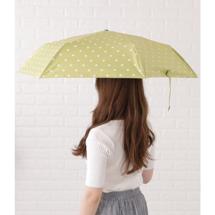 ドット柄 長傘 木製ハンドル 日傘】【長傘】ドット柄 | KOBUNSHA SELECT SHOP | 【日傘】【長
