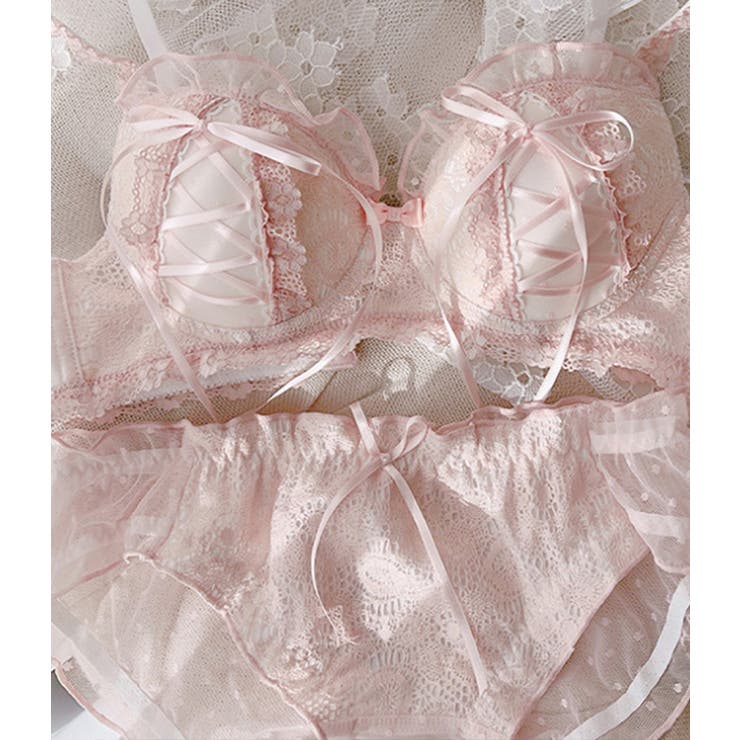 ブラショーツ 2点セット フリルレース | レースレディース  | 詳細画像19 