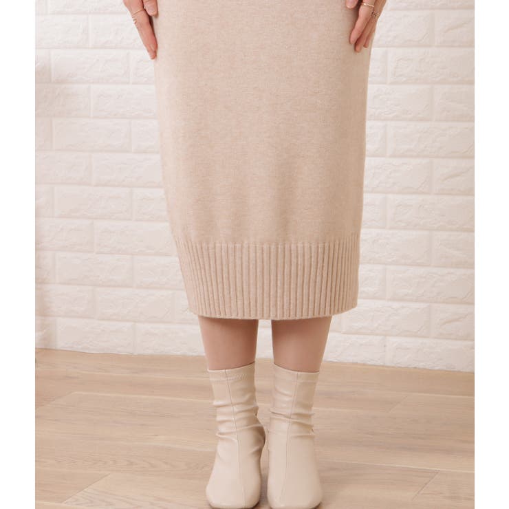 ウエストリボン付タートルネックボタンワンピース 女性 レディース | レースレディース  | 詳細画像20 