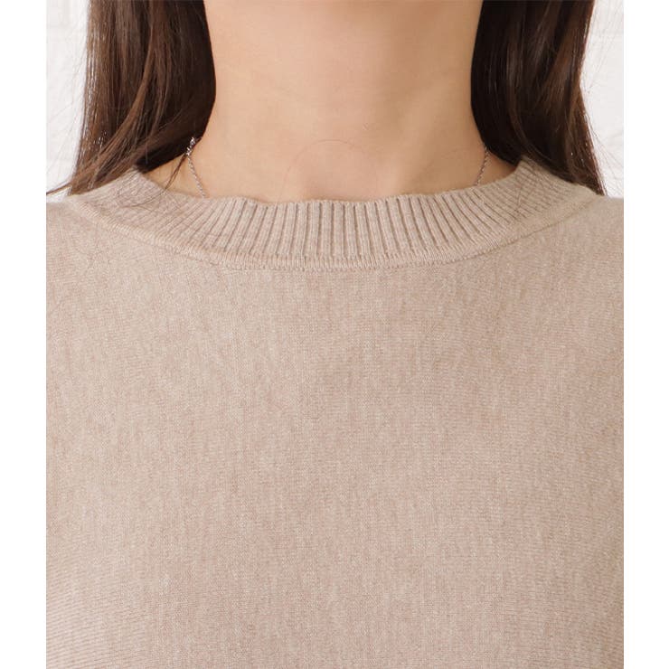 リブニットワンピ×クロップドトップスセットアップ 女性 レディース | レースレディース  | 詳細画像17 