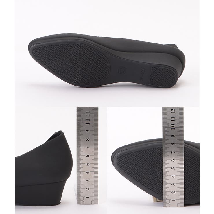 ギャザー風ウエッジレインパンプス 女性 レディース | レースレディース  | 詳細画像20 