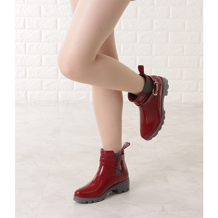 SOREL RAIN ANKLE ブーツ 黒/茶色/赤 ヒール付き SOREL RAIN ANKLE ブーツ 黒/茶色/赤 防げる ヒール付き