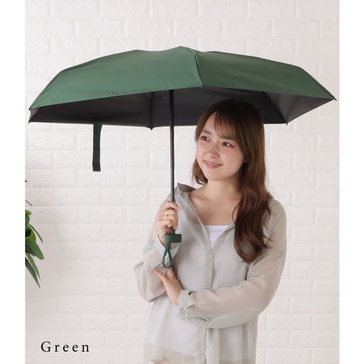 晴雨兼用軽量コンパクトミニマル折りたたみ傘 レディース アンブレラ | レースレディース  | 詳細画像16 
