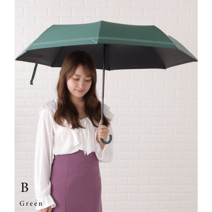 晴雨兼用U型折りたたみ傘 レディース アンブレラ | レースレディース  | 詳細画像16 