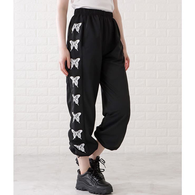 バタフライラインスウェットイージーパンツ 女性 レディース | レースレディース  | 詳細画像4 