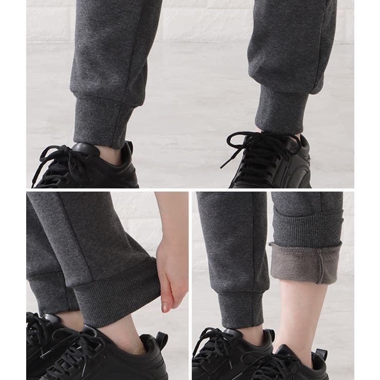 裏起毛スウェットイージーパンツ 女性 レディース | レースレディース  | 詳細画像19 