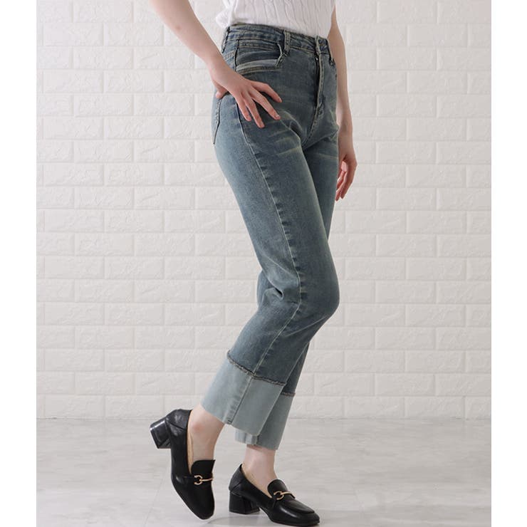 Roll up loose denim | DIANTÉ (ディアンテ)公式通販サイト