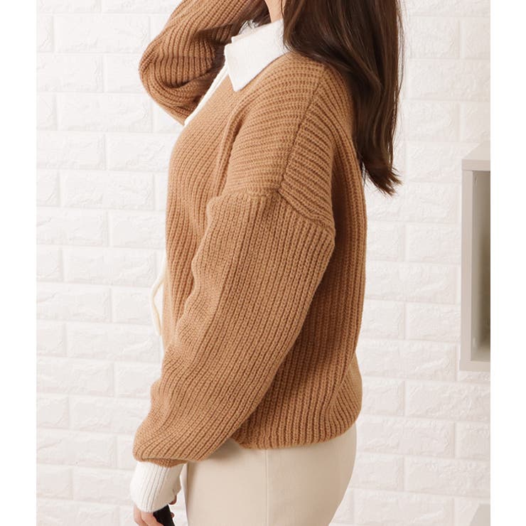 【Lサイズ】カーディガン ネット ニット ポロ ジャケット ライム 美品 on-aw-tp0226.jpg