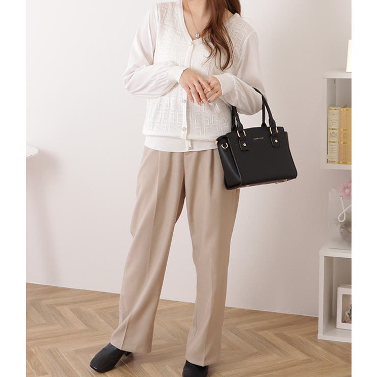 シフォンドッキングジャガードニット 女性 レディース | レースレディース  | 詳細画像15 