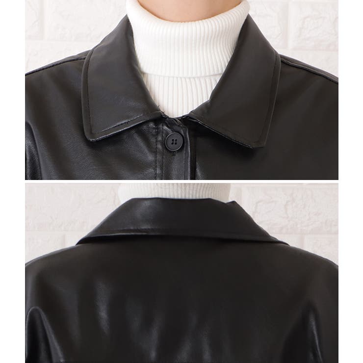 タイムセールMaison Margiela かん フェイクレザー ジャケット 40