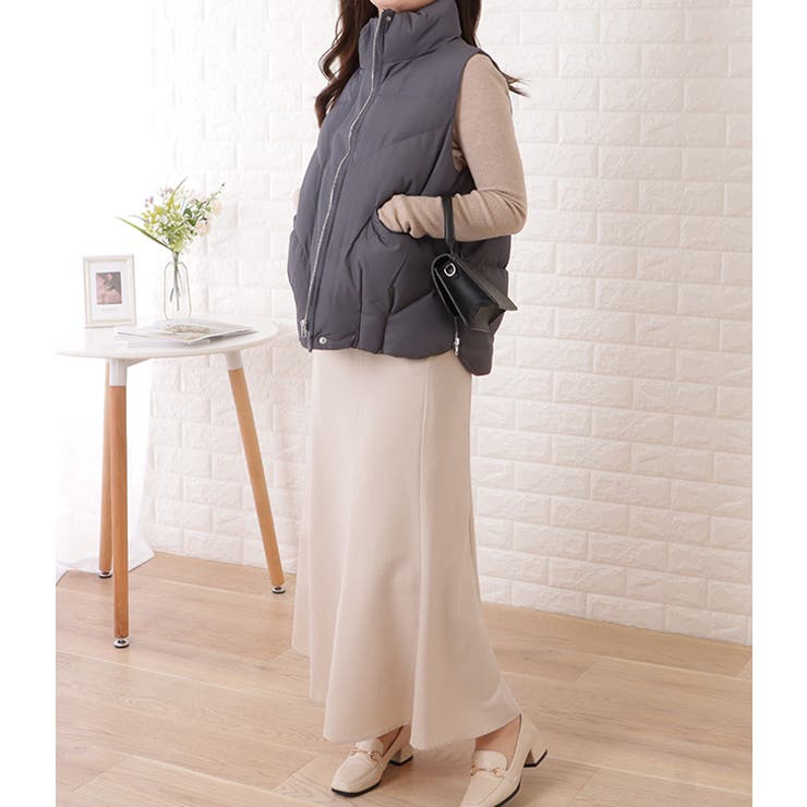 スタンドカラージップアップキルティングベスト 女性 レディース | レースレディース  | 詳細画像7 