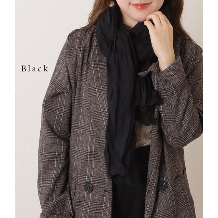 キャンディカラーシワ加工ストール 女性 レディース | レースレディース  | 詳細画像6 