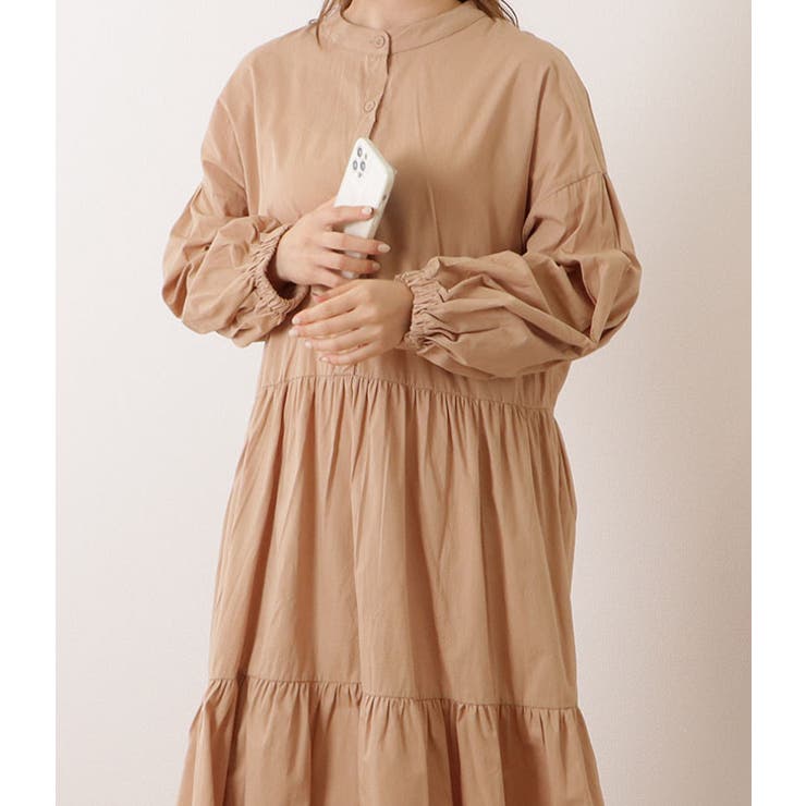 バンドカラー ロング ギャザー | レースレディース  | 詳細画像9 