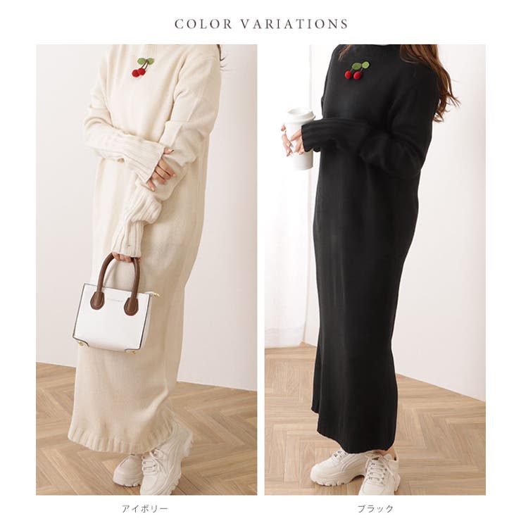 ラウンドネック リブ ニット | レースレディース  | 詳細画像2 