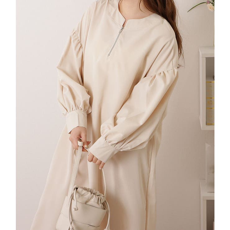 ハーフ ジップ ボリューム | レースレディース  | 詳細画像4 