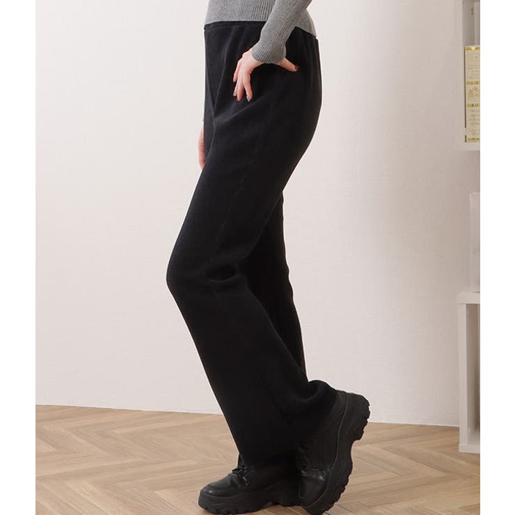 リラクシーセミフレアクレープパンツ 女性 レディース | レースレディース  | 詳細画像4 