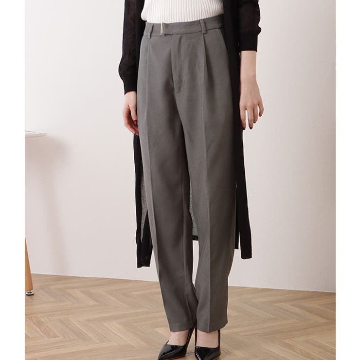 ワンタックカラーテーパードベーシックパンツ 女性 レディース | レースレディース  | 詳細画像10 