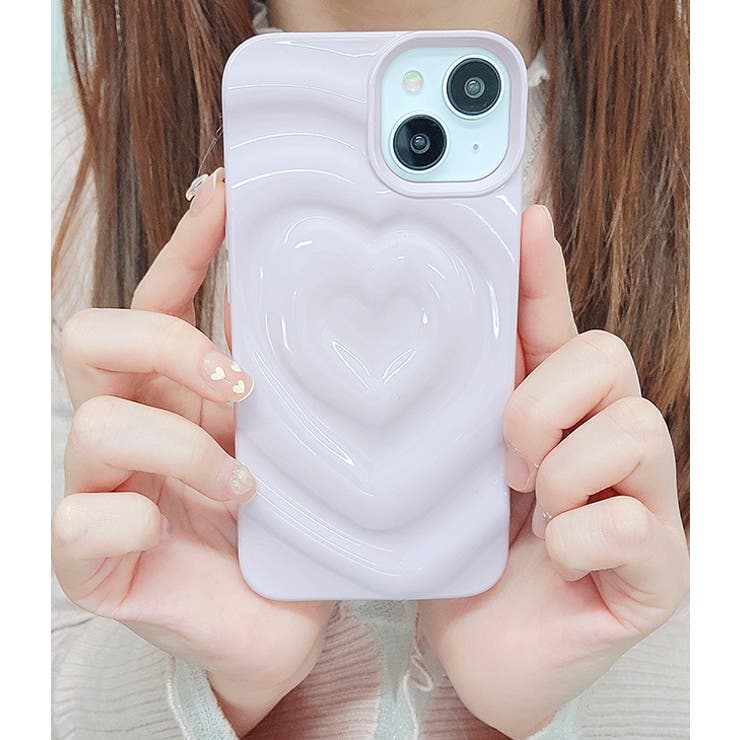 立体ハートスクエアiPhoneカバー 女性 レディース | レースレディース  | 詳細画像7 
