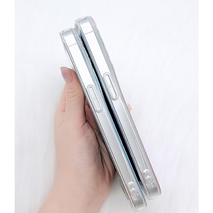 カラフルラメフラワースクエアiPhoneカバー 女性 レディース | レースレディース  | 詳細画像12 