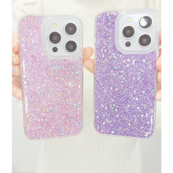 ラメグリッターソフトiPhoneケース 女性 レディース | レースレディース  | 詳細画像10 
