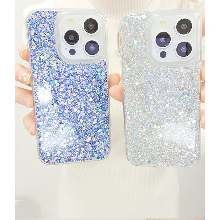 ラメグリッターソフトiPhoneケース 女性 レディース | レースレディース  | 詳細画像4 