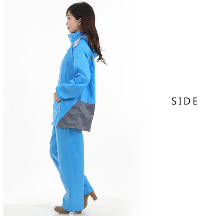 上下セット レインコート 自転車 | レースレディース  | 詳細画像7 