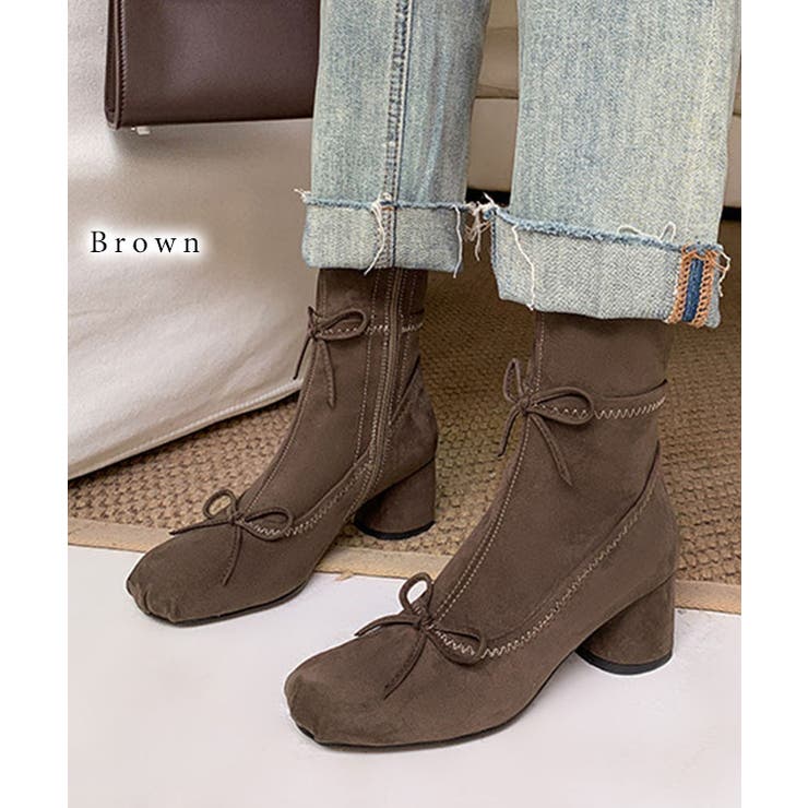 レザー調 ステッチ リボン | レースレディース  | 詳細画像6 