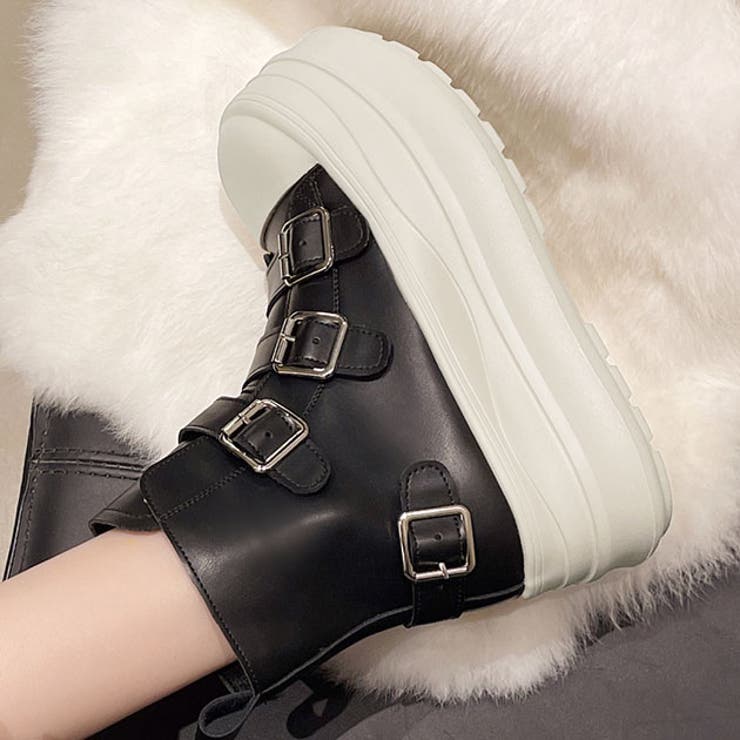 ベルト付き 厚底 ボリューム | レースレディース  | 詳細画像1 