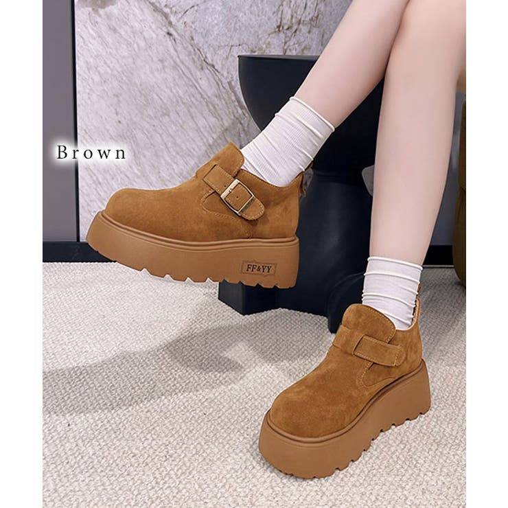 スエードタッチ ベルト付 ボア | レースレディース  | 詳細画像3 