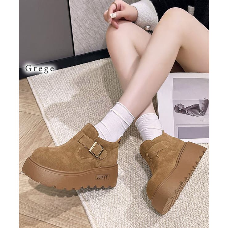 スエードタッチ ベルト付 ボア | レースレディース  | 詳細画像8 