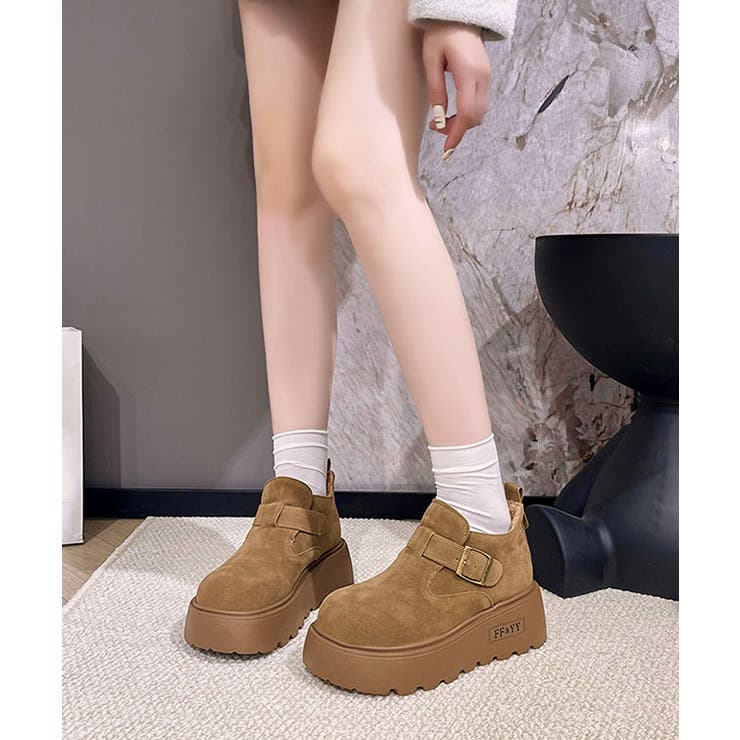 スエードタッチ ベルト付 ボア | レースレディース  | 詳細画像9 