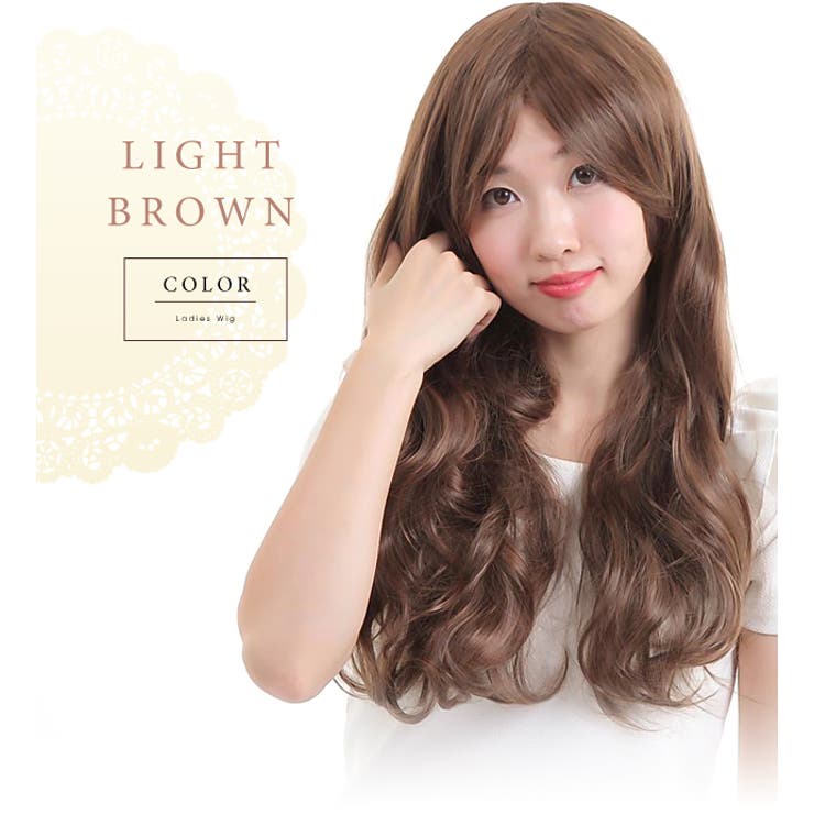 ウィッグ ロング ウェイブ 品番 Lclw レースレディース レースレディース のレディースファッション通販 Shoplist ショップリスト