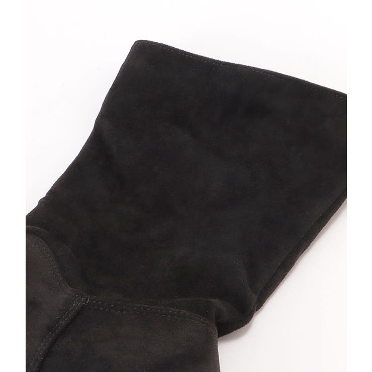 スエード調ローヒールゆるミッドカーフブーツ 女性 レディース | レースレディース  | 詳細画像17 