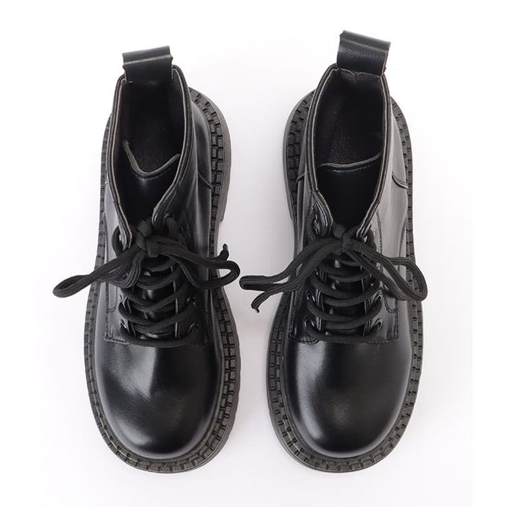 ボリュームソールレースアップショートブーツ 女性 レディース | レースレディース  | 詳細画像16 