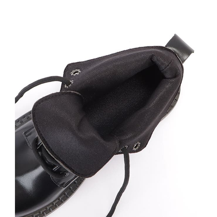 ボリュームソールレースアップショートブーツ 女性 レディース | レースレディース  | 詳細画像19 