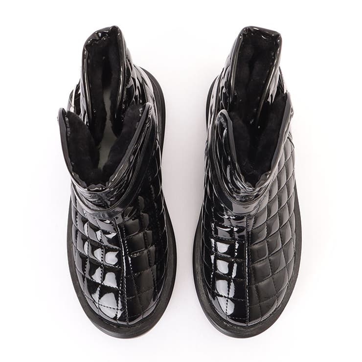 ベルト付キルティング厚底ショートブーツ 女性 レディース | レースレディース  | 詳細画像16 