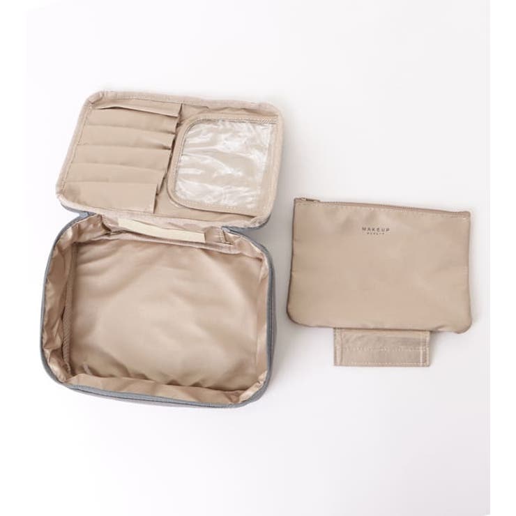 ダブルジップスクエア型トラベルマルチポーチ | レースレディース  | 詳細画像17 