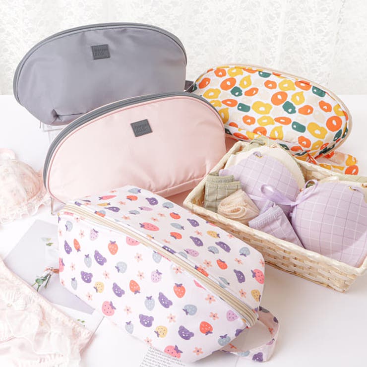 ループ付きシェル型トラベルマルチポーチ 女性 レディース | レースレディース  | 詳細画像1 