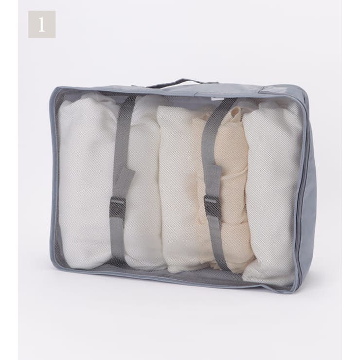 【8点セット】トラベル用スクエア型衣類収納ケース | レースレディース  | 詳細画像10