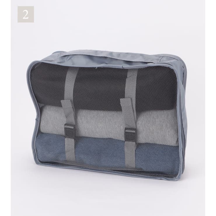 【8点セット】トラベル用スクエア型衣類収納ケース | レースレディース  | 詳細画像12