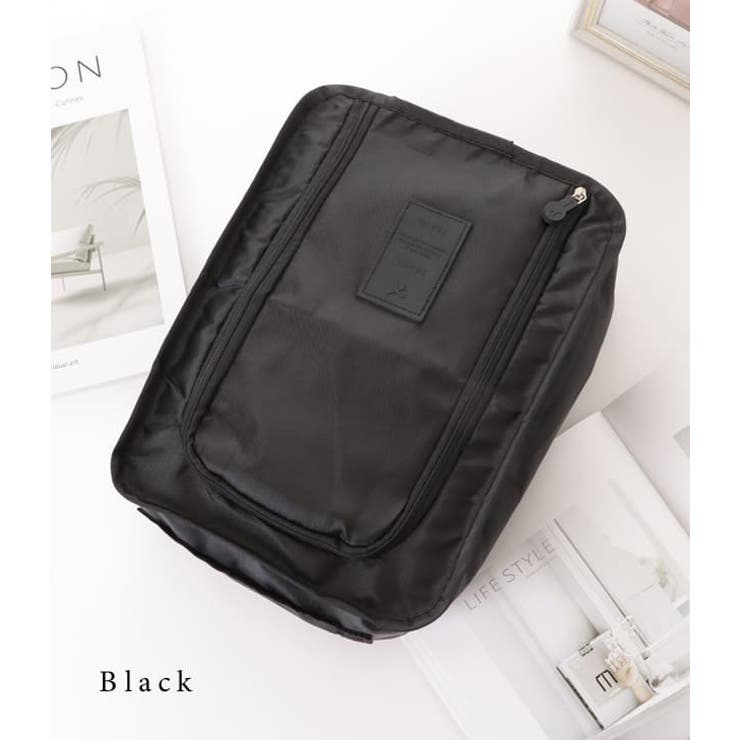 スクエア型折りたたみ防水シューズバッグ | レースレディース  | 詳細画像15 