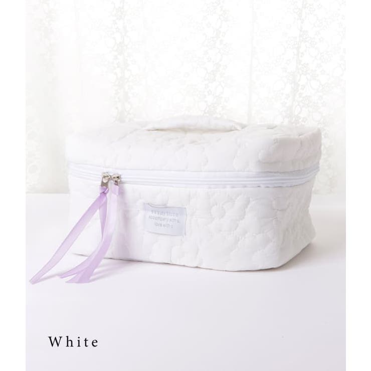 フラワーキルティング防水マルチケース | レースレディース  | 詳細画像10 