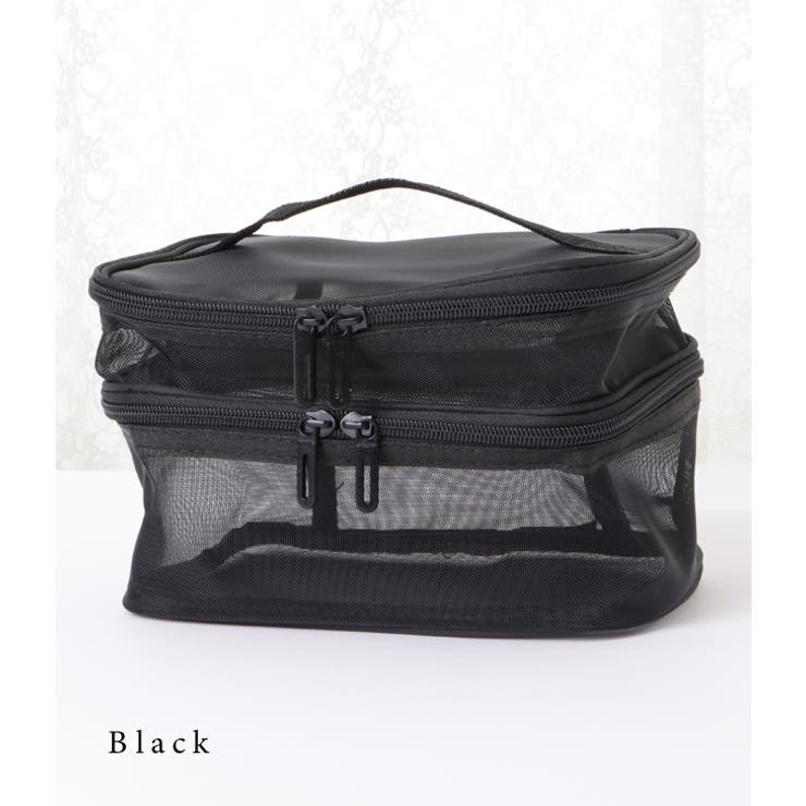 スクエア型2層メッシュマルチポーチ | レースレディース  | 詳細画像16 