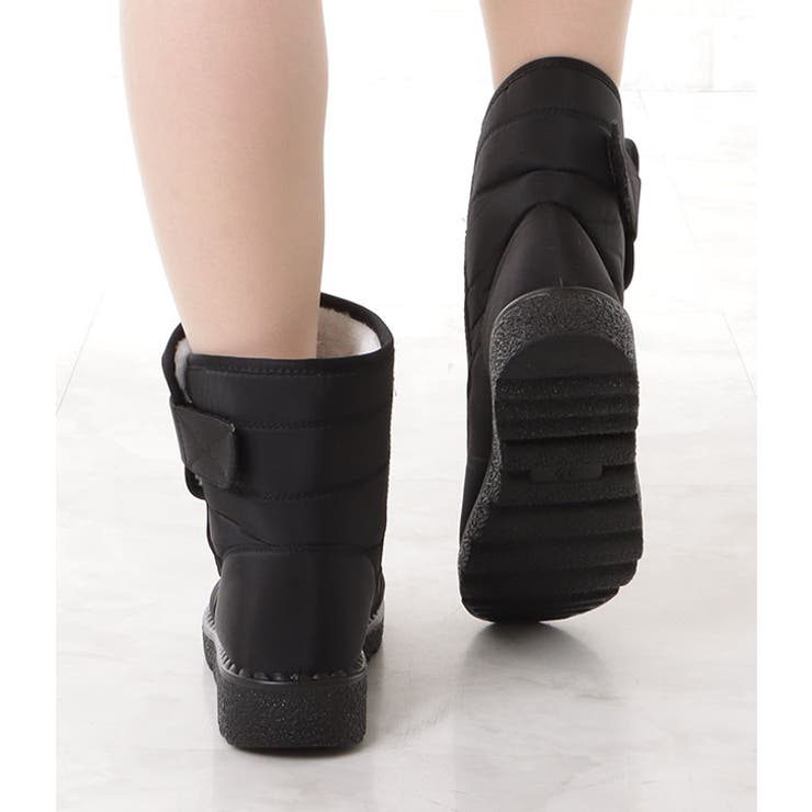 ベルト付きキルティングトラックショートブーツ | レースレディース  | 詳細画像6 