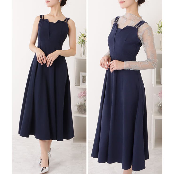 レースボレロ付き 2WAY ハイウエスト[品番：LCLW0004848