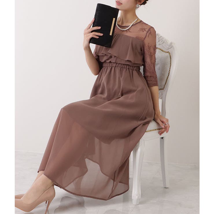 レース ドッキング フリル | レースレディース  | 詳細画像12 