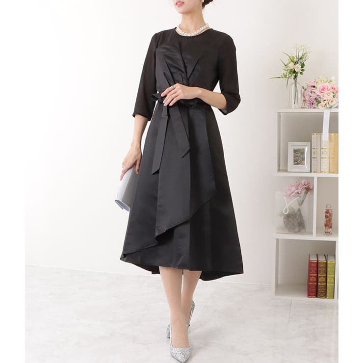 フェイク レイヤード サテンタック | レースレディース  | 詳細画像4 