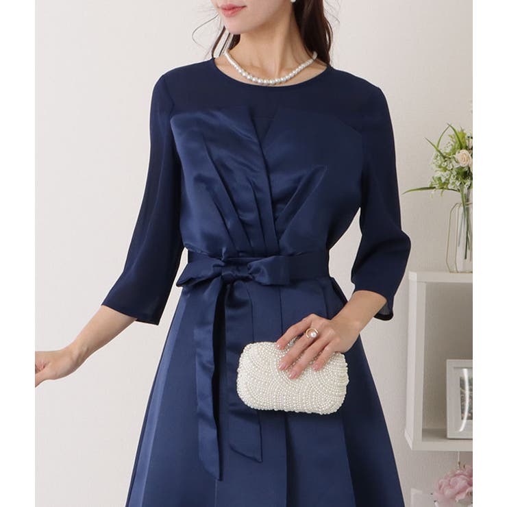 フェイク レイヤード サテンタック | レースレディース  | 詳細画像8 